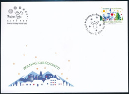 2023 Karácsony öntapadós Bélyeg FDC-n - Other & Unclassified