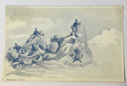 5 REGGIMENTO ALPINI - PICCOLO POSTO - BATTAGLIONE VESTONE - NV FP - Regimenten