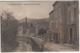 CPA13- ROQUEVAIRE- Avenue Du Rolland - Roquevaire