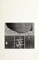 Joseph Kádár (1936-2019): "Espacegraphique". Szitanyomat, Papír, Jelzett, Számozott (96/100). Hátoldalán A Művész Pecsét - Other & Unclassified