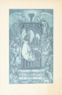 Alexandre De Riquer (1856-1920): Ex Musicis F. Lliurat, 1906. Rézkarc, Papír, Jelzett A Karcon, 24x17 Cm. - Sonstige & Ohne Zuordnung