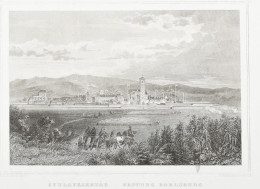 Cca 1860 Ludwig Rohbock (1820-1883) - Franz Hablitschek (1824-1867): Gyulafejérvár (Gyulafehérvár) / Festung Karlsburg ( - Engravings