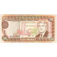 Billet, Turkmenistan, 50 Manat, 1995, Undated, KM:5b, NEUF - Turkménistan