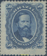 648077 HINGED BRASIL 1866 EMPERADOR PEDRO II - Unused Stamps