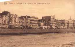 BELGIQUE - Heist Sur Mer - La Plage Et La Digue - Carte Postale Ancienne - Heist