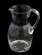 Anti Fújt üvegkancsó, Hibátlan, M: 21 Cm - Glas & Kristall