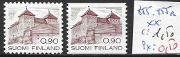 FINLANDE 855-55a ** Côte 1.50 € - Unused Stamps