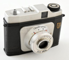 Cca 1959 Certo-Phot Német (NDK) Fényképezőgép, Eredeti Tokjában, Hiányos Lencsével / Vintage German (DDR) Camera, In Ori - Fototoestellen