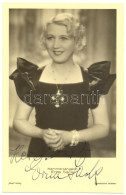 Erna Sack énekesnő Dedikált Fotólap / Autograph Signed Photo Of Singer Erna Sack - Autres & Non Classés