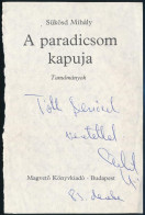 Sükösd Mihály (1933-2000) József Attila-díjas író Saját Kezű DEDIKÁCIÓJA Egy Könyvből Származó Címlapon. - Other & Unclassified