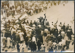 1956 Budapest, Eredeti Fotó Az 1956-os Forradalom és Szabadságharc Eseményeiről. Francia Sajtófotó / Orginal Photo From  - Sonstige & Ohne Zuordnung