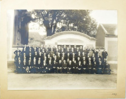 1929 A III. Kerületi, óbudai Egyházközség Tagjai Nagy Méretű Fotó 43x36 Cm - Other & Unclassified