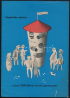 1961 OFOTÉRT Carl Zeiss Fotócikkeket (Werra I-V Fényképezőgépek) Ismertető Prospektusa, Kis Lapszéli Szakadással - Advertising