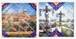 2 Darab Malév Rubik Hajtogatós Játék, 8,5x8,5 Cm - Pubblicitari