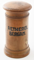 Aetherol Bergam Fa Patikai Tartó, Jó állapotban, M: 13 Cm - Reclame