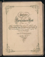 Cca 1900 Újévi Imák. Kézzel írt Imakönyv 10 P. - Sonstige & Ohne Zuordnung