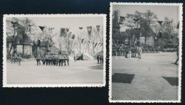 1935 Cserkész Fogadalomtétel, 2 Db Fotó, 9×6 Cm - Movimiento Scout