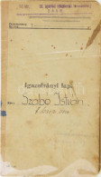 1940 Karpaszományos őrmester Igazolványi Lapja, M. Kir. 31. Honvéd Kieg. Kirendeltség, Sasd. - Andere & Zonder Classificatie