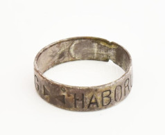 1914 Világháború Feliratú Gravírozott Fém Gyűrű. - Other & Unclassified