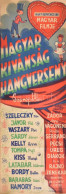 1944 Magyar Kívánsághangverseny. (Musical. Rendezte: Balogh István). Moziplakát (filmplakát, Rácsplakát). Szeleczky Zita - Autres & Non Classés