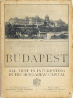 Budapest Angol Nyelvű útikalauz, Sérült Kiadói Papírkötés. - Sin Clasificación