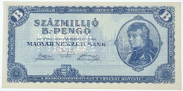 1946. 100.000.000BP "MINTA" Perforációval T:AU Adamo P39 - Unclassified