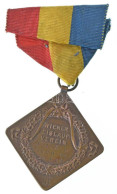 Ausztria 1929. "Wiener Eislauf Verein" Gravírozott Bronz Korcsolya Sport Díjérem, "J.J.S.L. 1500m 24. I. 29 - III." Vésé - Ohne Zuordnung