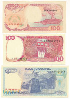 Indonézia 1984. 100R + 1992. 100R + 1000R T:UNC,AU Indonesia 1984. 100 Rupiah + 1992. 100 Rupiah + 1000 Rupiah C:UNC,AU - Ohne Zuordnung