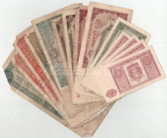 Lengyelország 1946-1948. 1Zl-500Zl (15x) T:AU-VG Közte Folt, Kis Szakadás Poland 1946-1948. 1 Zloty - 500 Zlotych (15x)  - Non Classificati