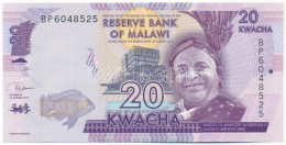 Malawi 2019. 20K "BP6048525" T:UNC Malawi 2019. 20 Kwacha "BP6048525" C:UNC - Ohne Zuordnung