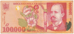 Románia 1998. 100.000L T:F Romania 1998. 100.000 Lei C:F Krause P#110 - Unclassified