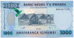 Ruanda 2019. 1000Fr T:UNC Rwanda 2019. 1000 Francs C:UNC - Unclassified