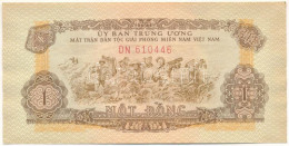 Dél-Vietnám 1968. 1D "DN 610446" Forgalomban Nem Került Bankjegy T:VF South Vietnam 1968. 1 Dong "DN 610446" Unissued Ba - Non Classés