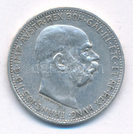 Ausztria 1913. 1K Ag "Ferenc József" T:XF  Austria 1913. 1 Corona Ag "Franz Joseph" C:XF  Krause KM# 2820 - Non Classificati