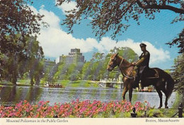 AK 194578 USA - Massachusetts - Boston - Mounted Policeman In The Public Garden - Boston