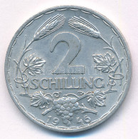 Ausztria 1946. 2Sch Al T:AU Austria 1946. 2 Schilling Al C:AU Krause KM#2872 - Ohne Zuordnung