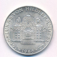 Ausztria 1968. 25Sch Ag "300 éve Született Von Hildebrandt" T:AU Austria 1968. 25 Schilling Ag "300th Anniversary Of The - Ohne Zuordnung