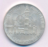 Ausztria 1975. 100Sch Ag "XII. Téli Olimpia - Innsbruck 1976." T:AU Ph Austria 1975. 100 Schilling Ag "Winter Olympics I - Ohne Zuordnung