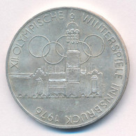 Ausztria 1976. 100Sch Ag "Téli Olimpia Innsbruck" T:XF Austria 1976. 100 Schilling "Winter Olympics Innsbruck / Building - Zonder Classificatie