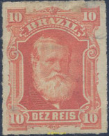 648134 HINGED BRASIL 1878 PEDRO II - Neufs