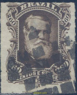 648779 USED BRASIL 1878 PEDRO II - Ongebruikt