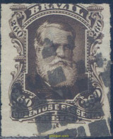 648779 USED BRASIL 1878 PEDRO II - Unused Stamps