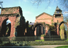 CHESTER, CHURCH, RUINS, ARCHITECTURE, UNITED KINGDOM, POSTCARD - Chester