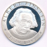 Togo DN (2000) 500Fr Ag "Albert Einstein" Kapszulában T:PP Patina Togo ND (2000) 500 Francs Ag "Albert Einstein" In Caps - Ohne Zuordnung