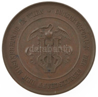 Ausztria / Bécs 1879. "A Bécsi Zenebarátok Társaságának Konzervatóriuma / Versenydíj II. 1879" Bronz Díjérem (45mm) T:AU - Zonder Classificatie