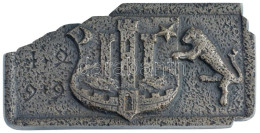 DN "Jeruzsálem Ostroma" Egyoldalas Fém Emlékplakett (102x195mm) T:1- ND "Assault Of Jerusalem" One-sided Metal Commemora - Unclassified