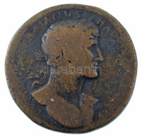 Római Birodalom / Róma / Hadrianus 117-138. Sestertius Bronz (25,26g) T:F Roman Empire / Rome / Hadrian 117-138. Sestert - Non Classés