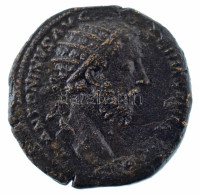 Római Birodalom / Róma / Marcus Aurelius 176. Dupondius Bronz (13,18g) T:VF Roman Empire / Rome / Marcus Aurelius 176. D - Unclassified