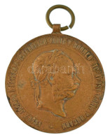 1873. "Hadiérem" Bronz Kitüntetés Mellszalag Nélkül T:XF,VF Hungary 1873. "War Medal" Bronze Decoration Without Ribbon C - Non Classés
