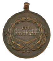 1914. "Ferenc József Bronz Vitézségi Érem" Bronz Kitüntetés Miniatűr (18mm) T:AU,XF  Hungary 1914. "Bronze Gallantry Med - Unclassified